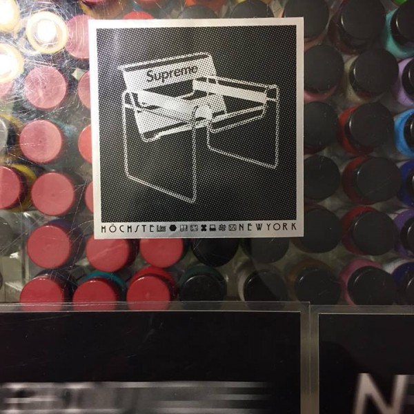 2018 Chair Sticker Black Silver