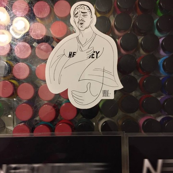 2018 Prodigy Sticker White