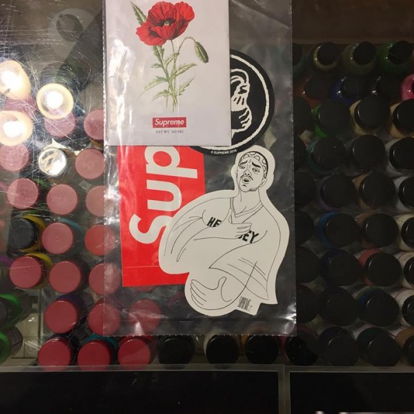 2018 Poppy Seeds Pack Of 3 Stickers