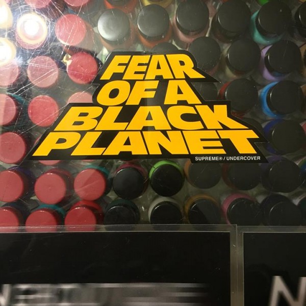 2018 Undercover Public Enemy Fear Of A Black Planet Sticker