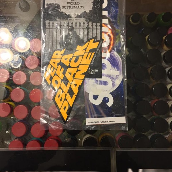 2018 Undercover Public Enemy Set Of 4 Sticker