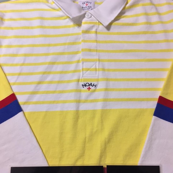 2018 Noah Sail Stripe Rugby Yellow