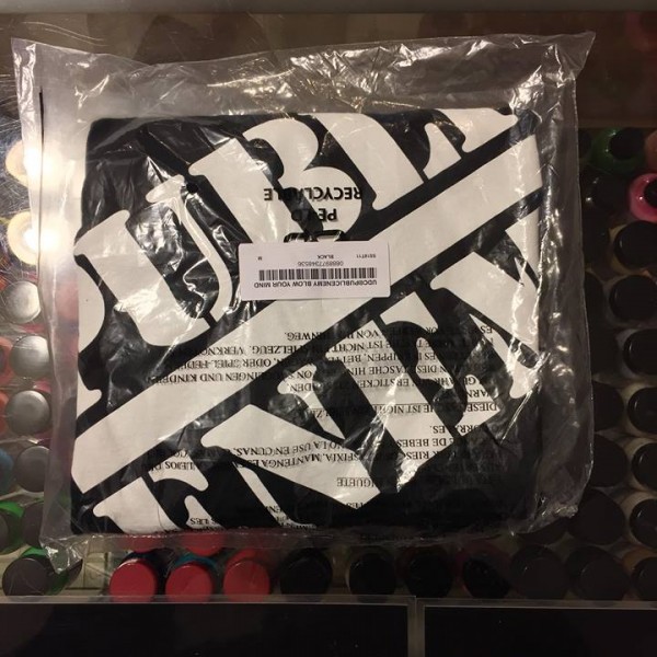 2018 Sup Undercover Public Enemy Blow Your Mind Tee Black Packaged