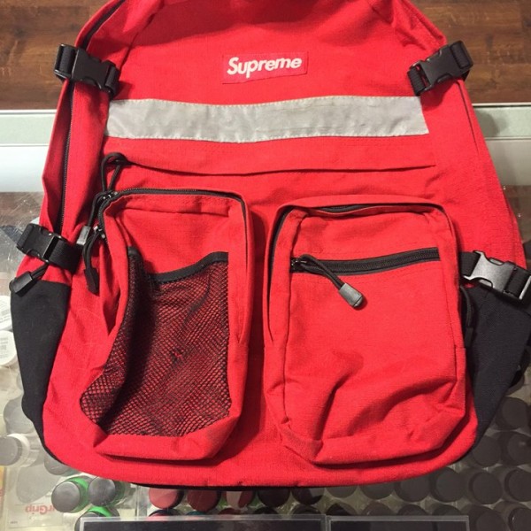 2014 Sup HI VIS Backpack Red