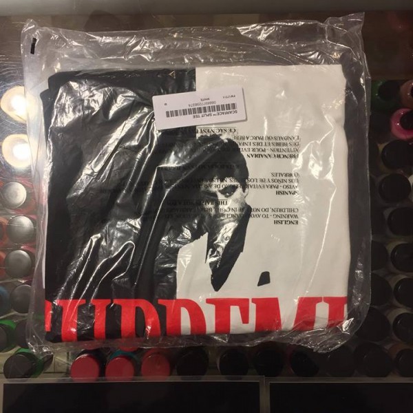 2017 Sup Scarface Split Tee White Packaged