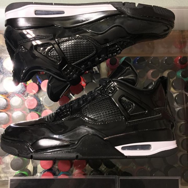 2015 Nike Air Jordan IV 11Lab4 Black 