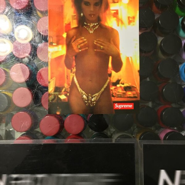 2018 Nan Goldin Kim In Rhinestone Sticker