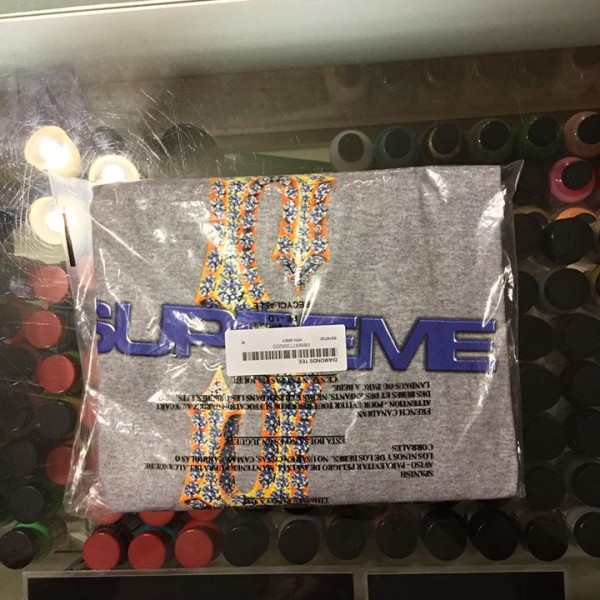 2018 Sup Diamonds Tee Heather Grey Packaged