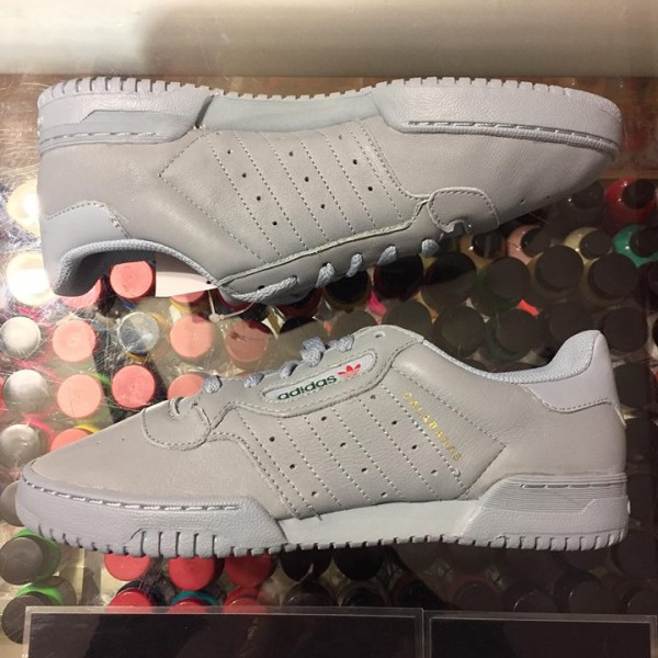 2017 Adidas Yeezy Powerphase Calabasas Grey Men Wrong Box 