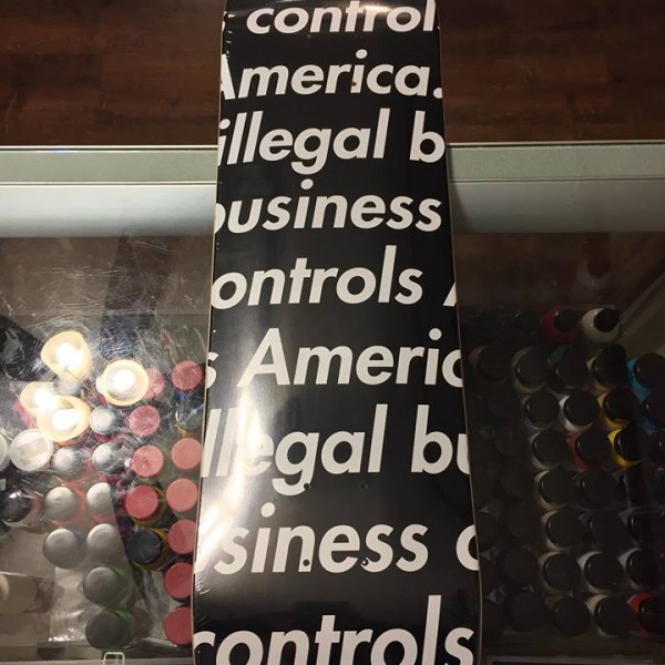 2018 Sup Illegal Business Deck Black