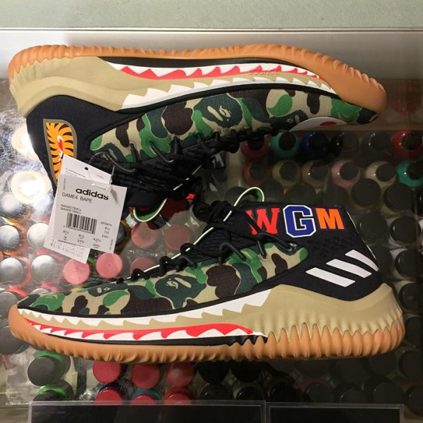 2018 Bape Green Camo Dame4
