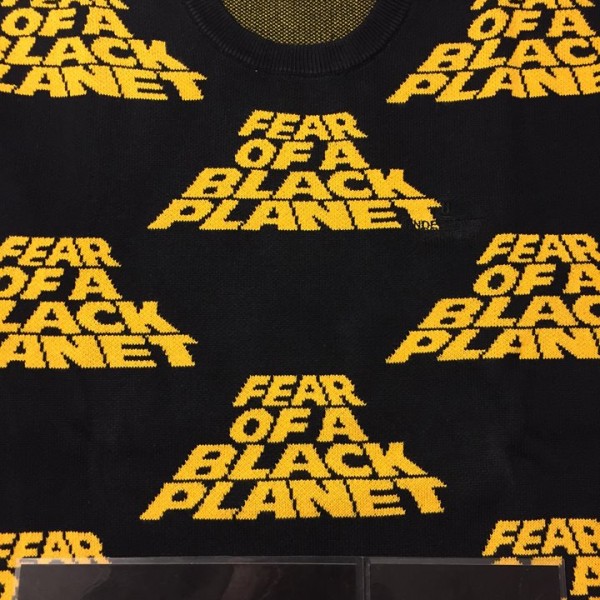 2018 Sup Undercover Public Enemy Sweater Black