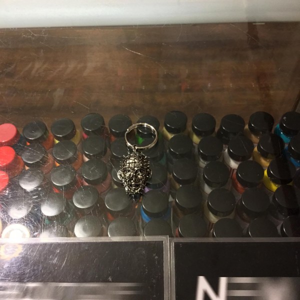 2018 Hellraiser Keychain Silver