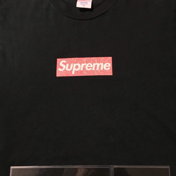2014 Sup Box Logo Tee 20th Year Anniversary Black