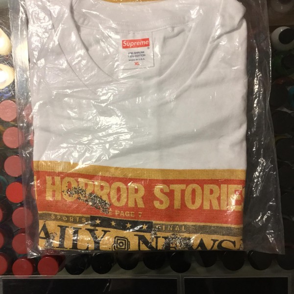 2016 Sup Dash Snow Tee White Packaged