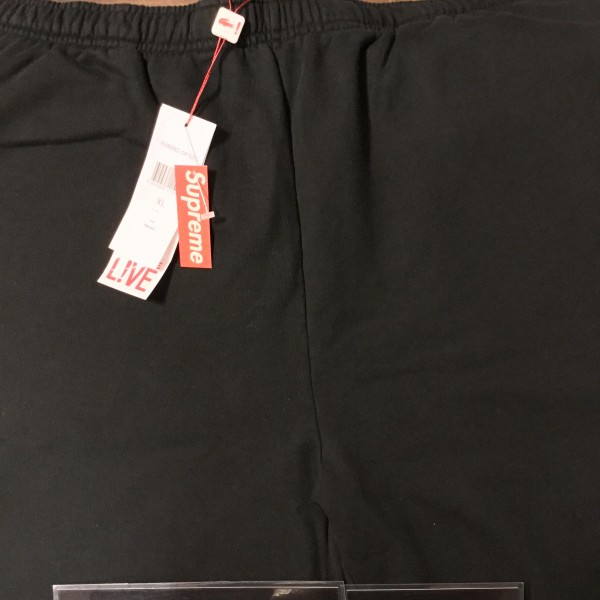 2018 Sup Lacoste Sweat Short Black