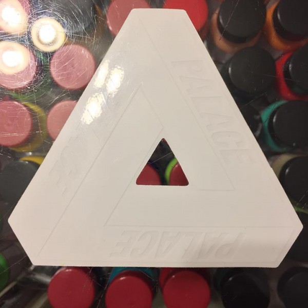2015 Palace Sticker Triangle White 