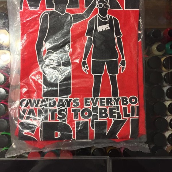 2014 Caked Out Spike Tee Red 