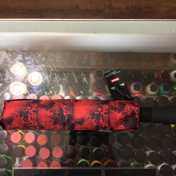 2018 Sup Shedrain World Famous Umbrella Red