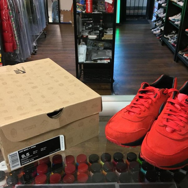 2012 Nike Air Max 1 PRM Pimento