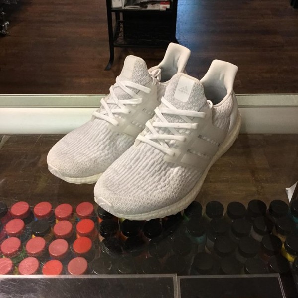2016 Adidas Ultra Boost 3.0 Triple White