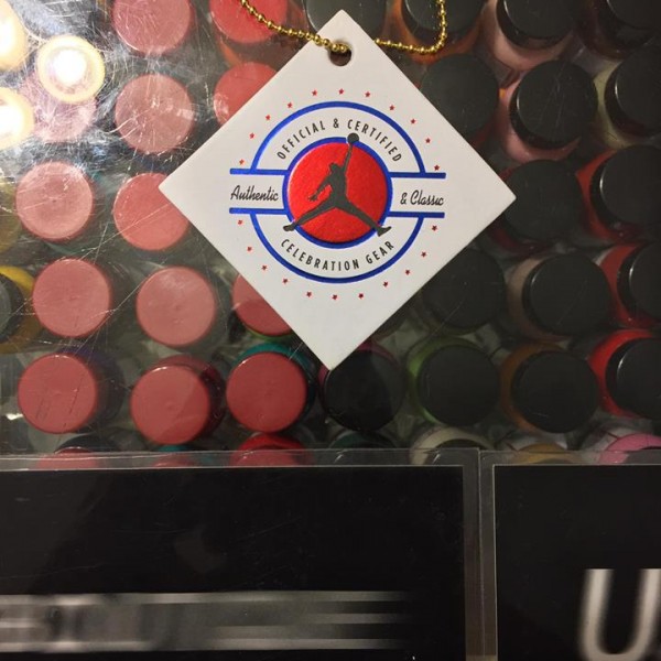 2012 Nike Air Jordan Celebration Gear Hang Tag 