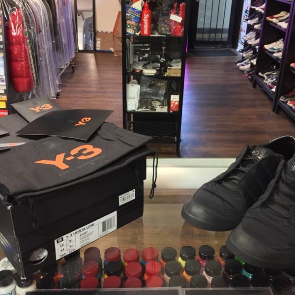 2014 Adidas Y3 Honja Low Triple Black 