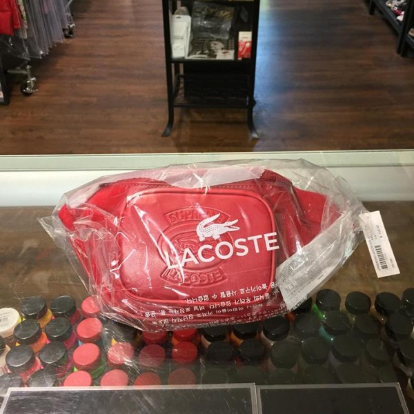 2018 Sup Lacoste Waist Bag Red