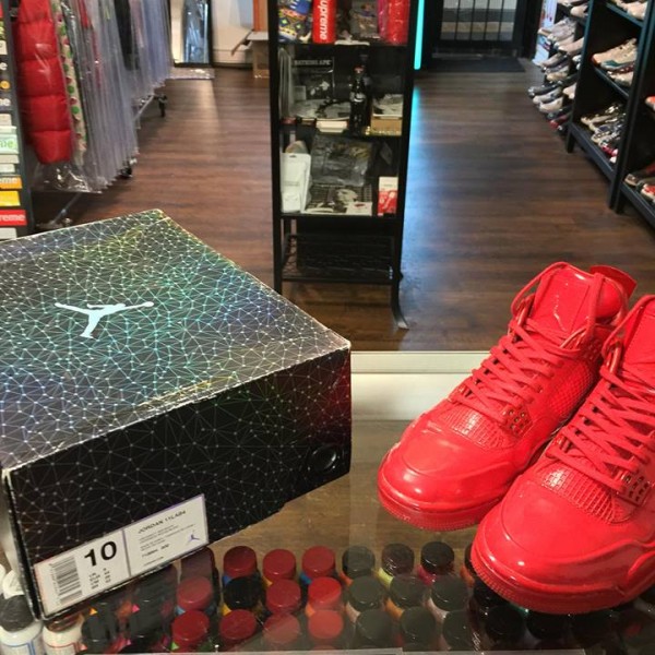 2015 Nike Air Jordan IV 11Lab4 University Red