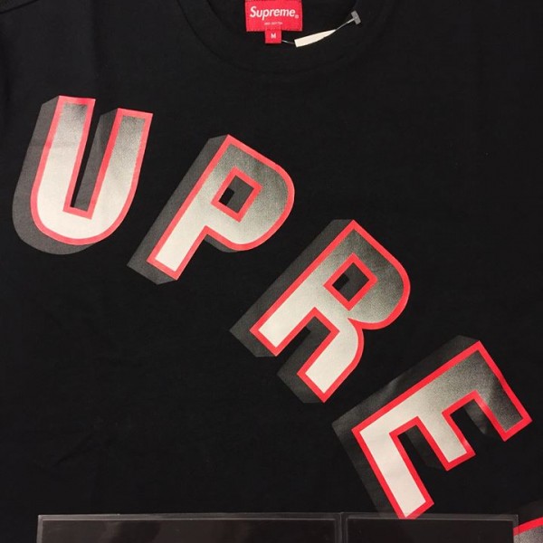 2018 Sup Gradient Arc Top Tee Black