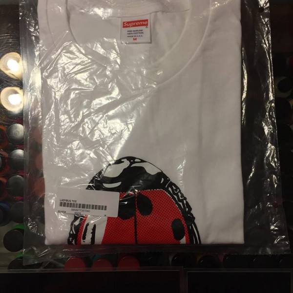 2018 Sup Ladybug Tee White Packaged