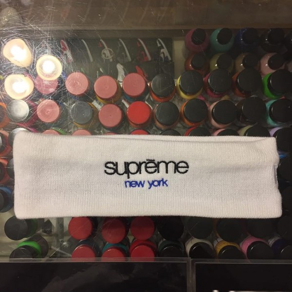 2015 Sup New Era Classic Logo Headband White
