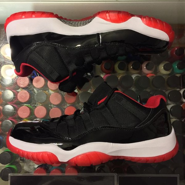 2015 Nike Air Jordan XI Bred Low No Box