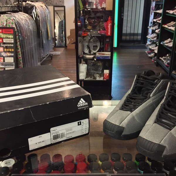 2013 Adidas Crazy 1 Black Metallic Silver 