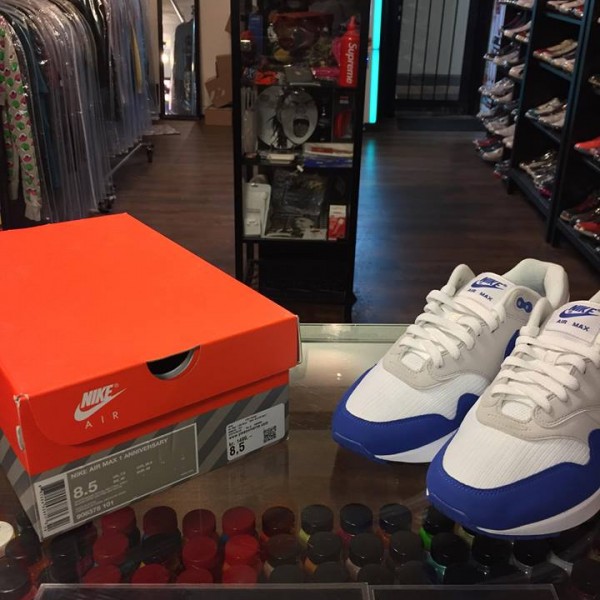 2017 Nike Air Max 1 Game Royal Blue 30th Anniversary