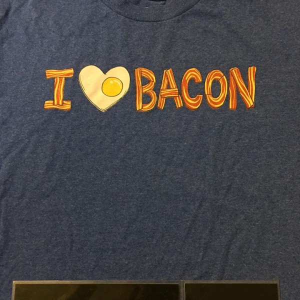 2012 Hybrid I Love Bacon Tee Royal