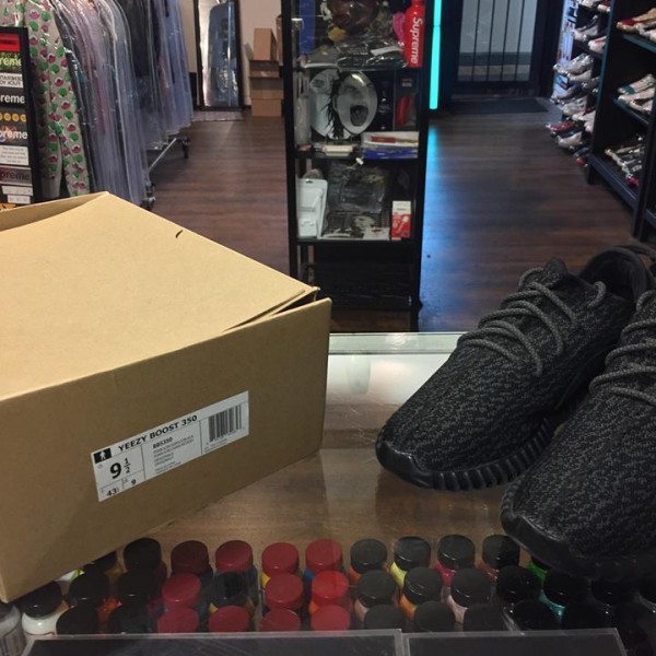 2016 Adidas Yeezy Boost 350 Pirate Black 2.0