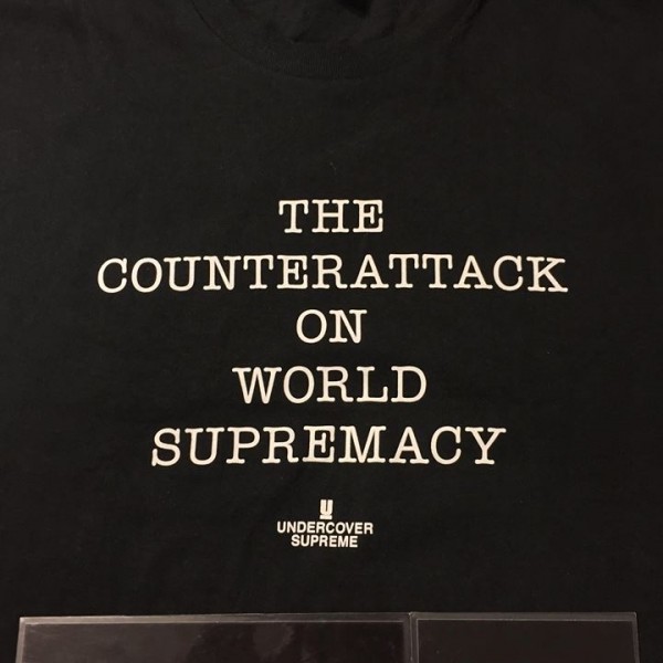 2018 Sup Undercover Public Enemy Counterattack LS Long Sleeve Tee Black