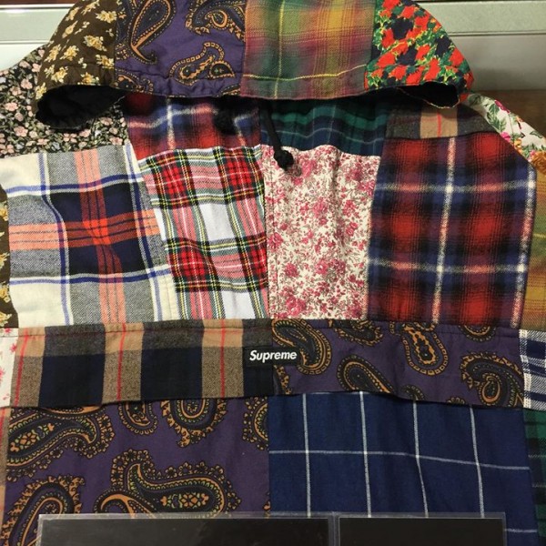 2016 Sup Patchwork Multi Anorak Jacket