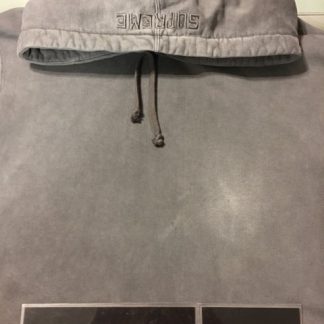 2018 Sup Overdye Hooded Sweatshirt Black