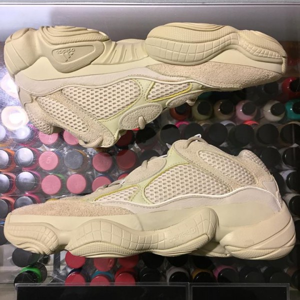 2018 Adidas Yeezy Boost 500 Super Moon Yellow Men 