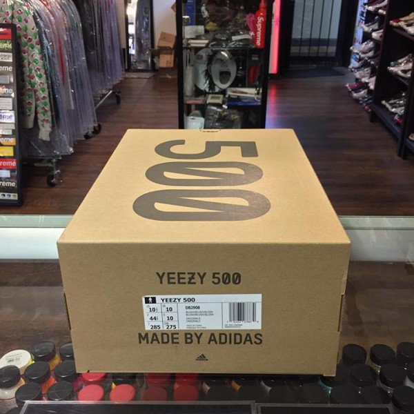 2018 Adidas Yeezy Boost 500 Desert Rat Blush Men Box Only