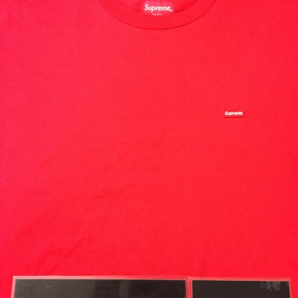 2018 Sup Small Box Logo Tee Red