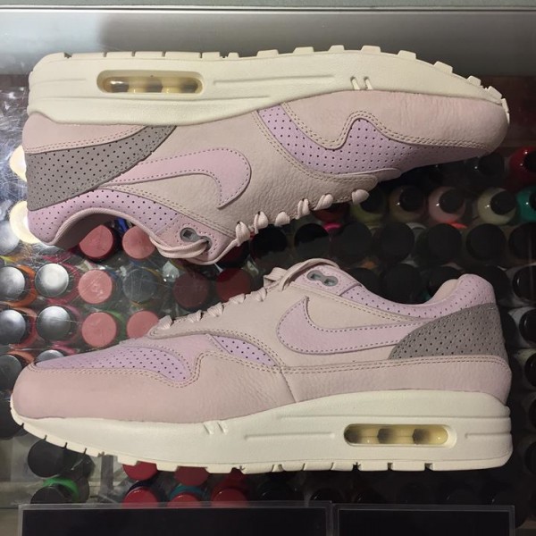 2017 Nike Nikelab Air Max 1 Pinnacle Pearl Pink Half Box