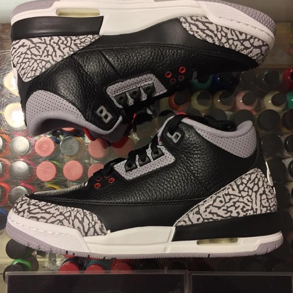 2018 Nike Air Jordan III Black Cement Youth