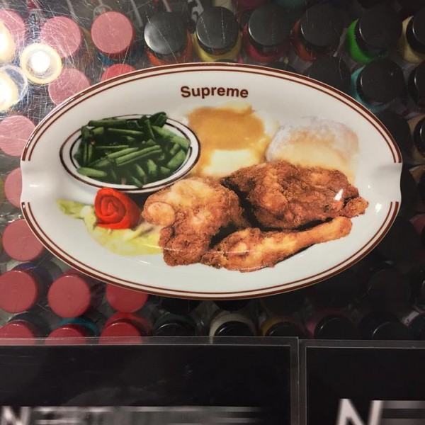 2018 Supre Chicken Dinner Plate Ashtray