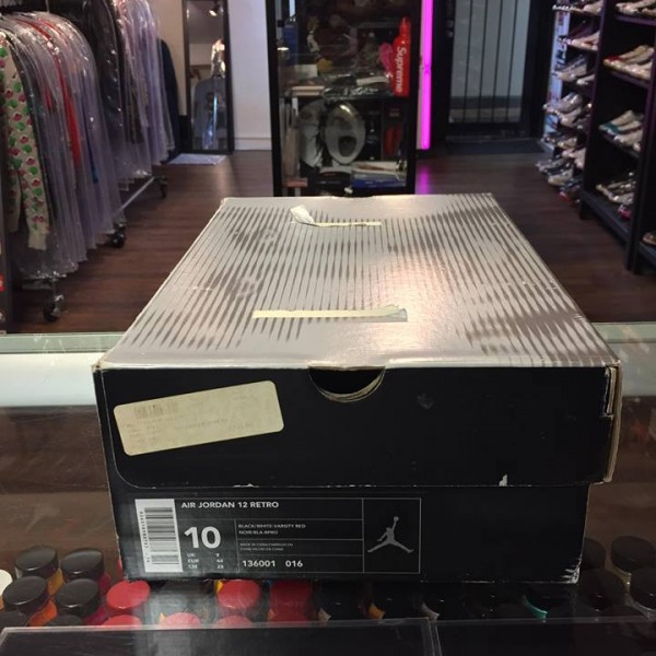 2003 Nike Air Jordan XII Playoff Box Only 