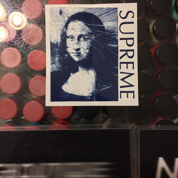 2018 Sup Mona Lisa Sticker
