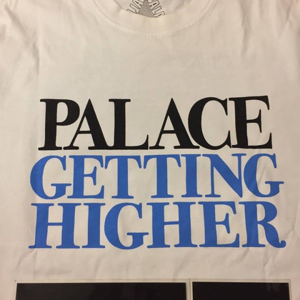 2017 Palace Getting Higher Tee White 