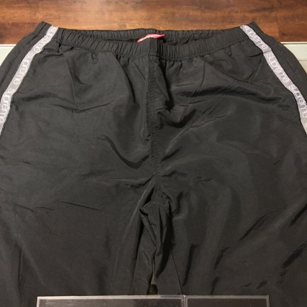 2018 Sup Tonal Taping Track Pant Black